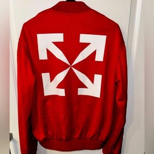 Red Off White Sweater